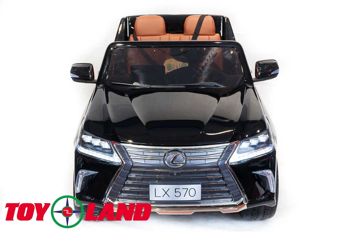 Электромобиль - Lexus LX570, черный, свет и звук  